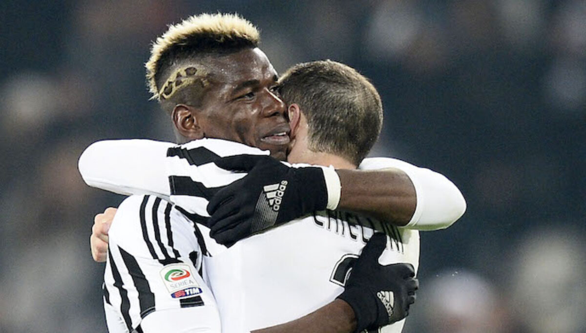 Giorgio Chiellini did not expect much from World Cup winner Paul Pogba in 2012