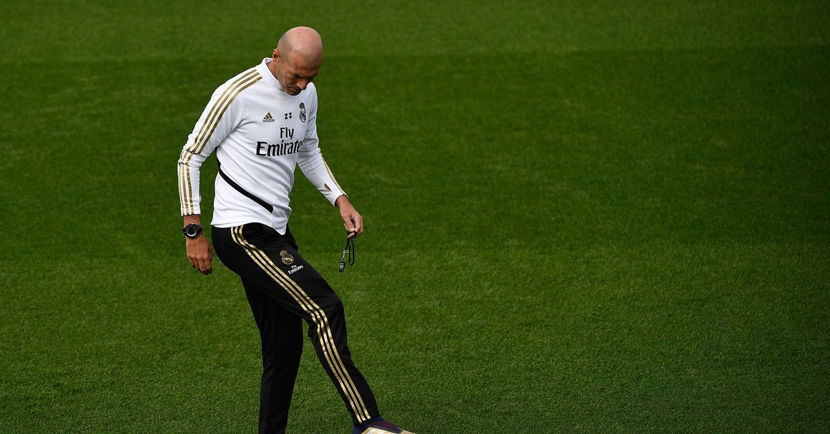 Zinedine Zidane is happy to see the players in good shape
