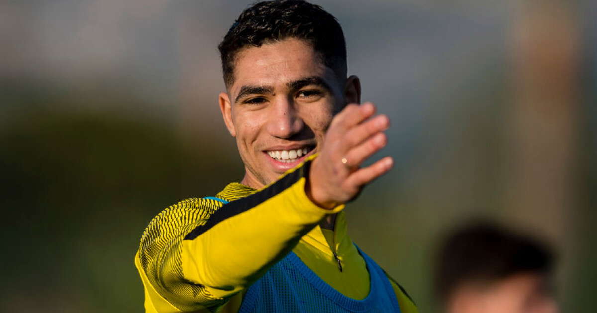 Achraf Hakimi sees his long-term future at Real Madrid.