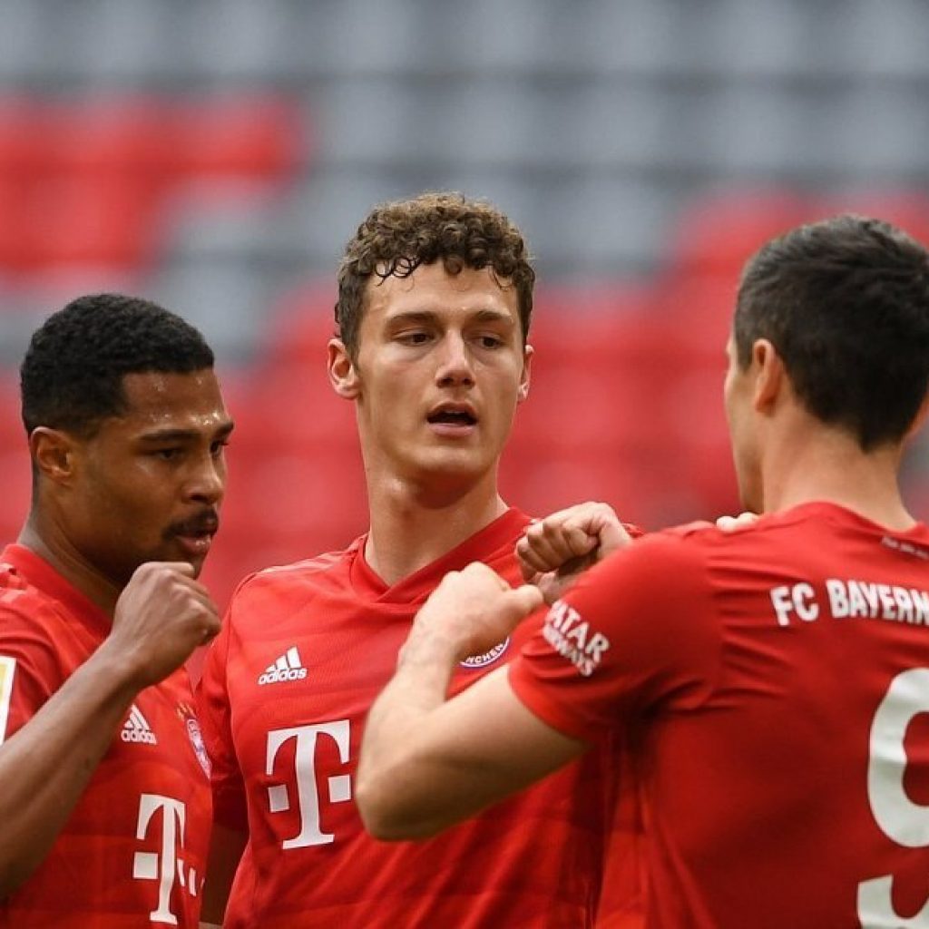 Bayern Munich won an incredible eighth consecutive Bundesliga title  