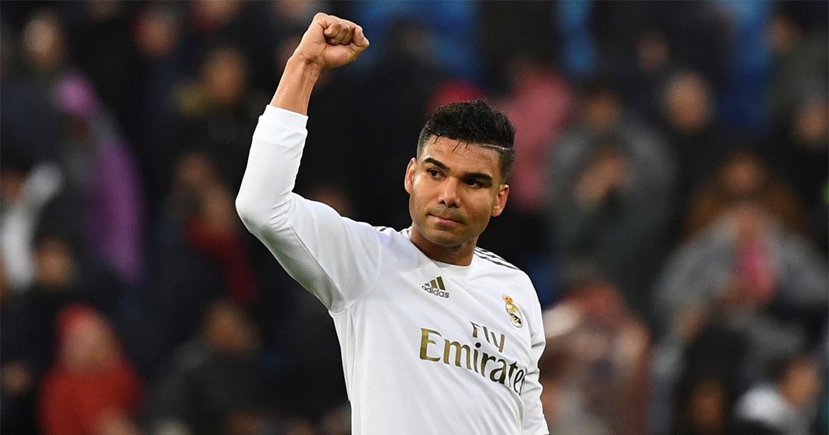 Casemiro has recently extended his stay until 2023  