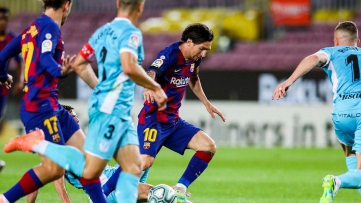 Ansu Fati and Lionel Messi's goal helped Barcelona win  