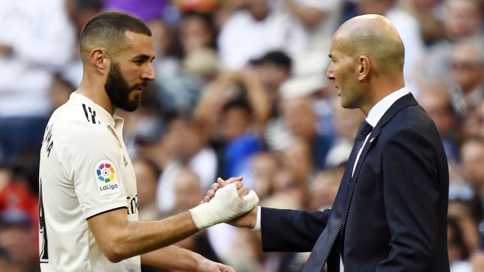Zinedine Zidane hit out at a constant talk about refereeing decisions  
