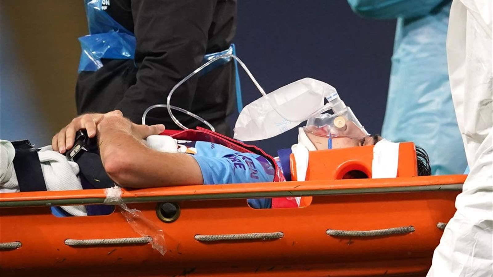 Eric Garcia was released from hospital after being in a collision