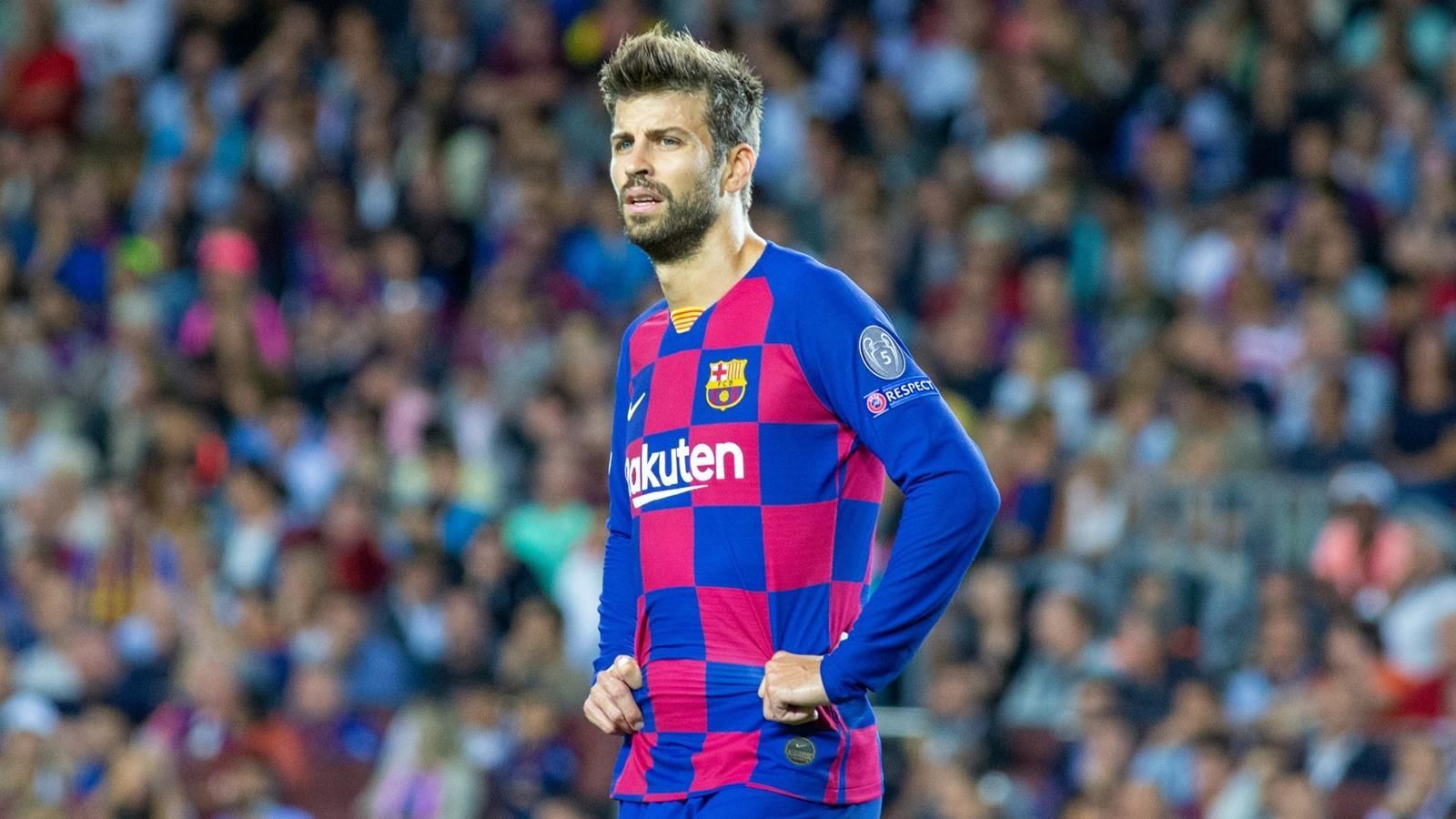 Barcelona defender Gerard Pique seemed to give up hope of winning the LaLiga title