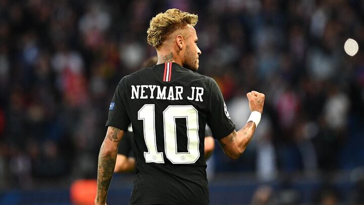 Neymar returned to Paris
