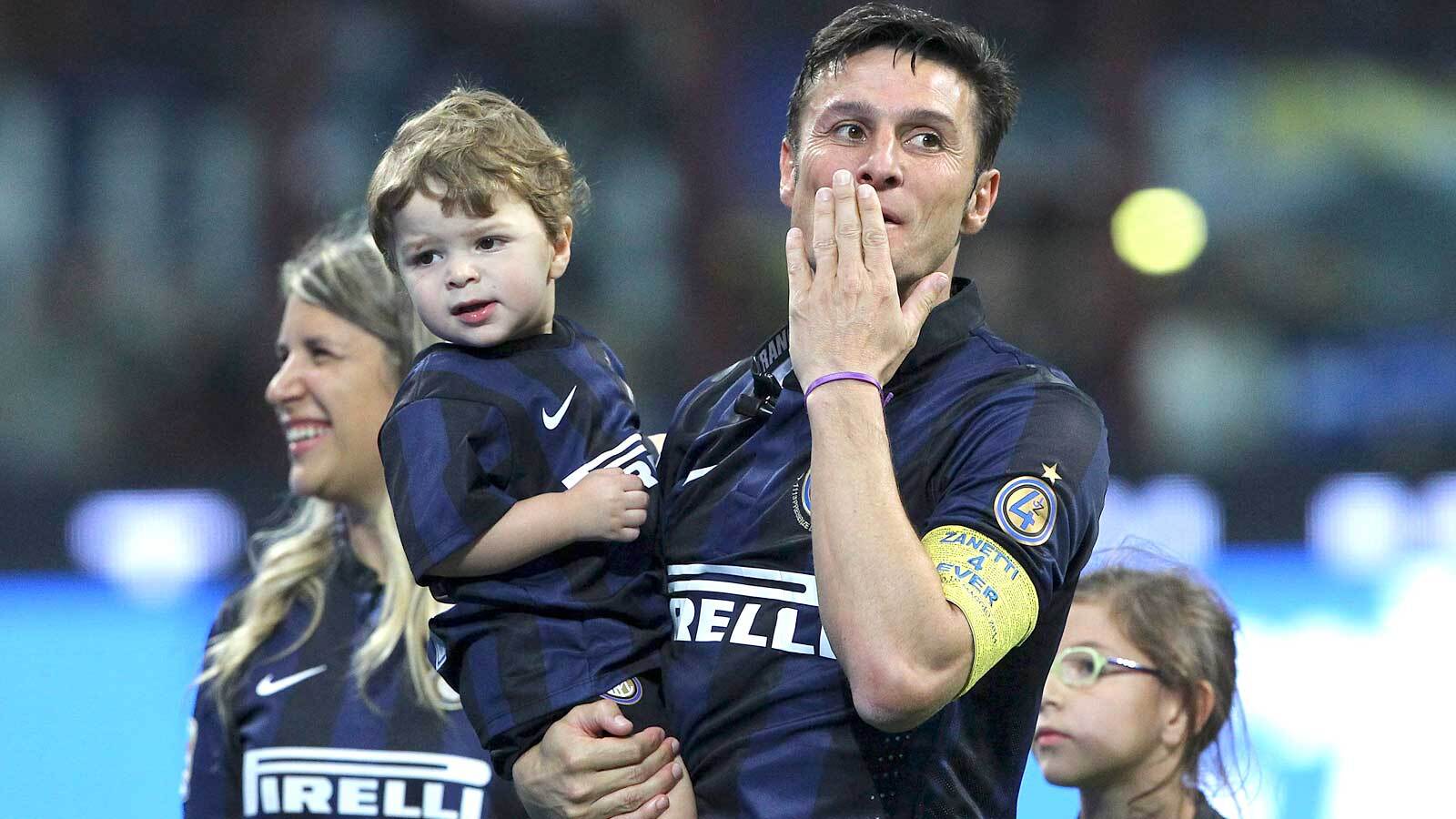 Javier Zanetti celebrates 25 Year as an Inter player
