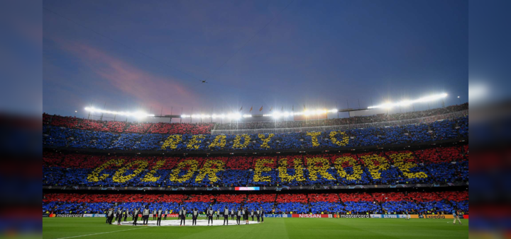 Blaugrana have invited their supporters to sign the famous hymn of the club
