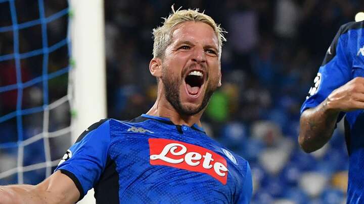 Dries Mertens became the all-time top scorer for Napoli