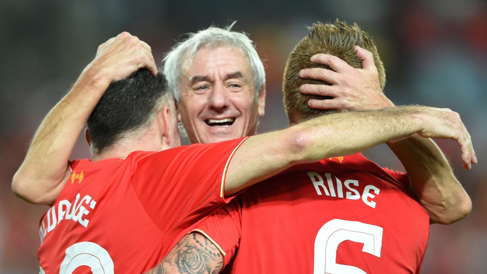 Ian Rush of Anfield is delighted with the long wait  