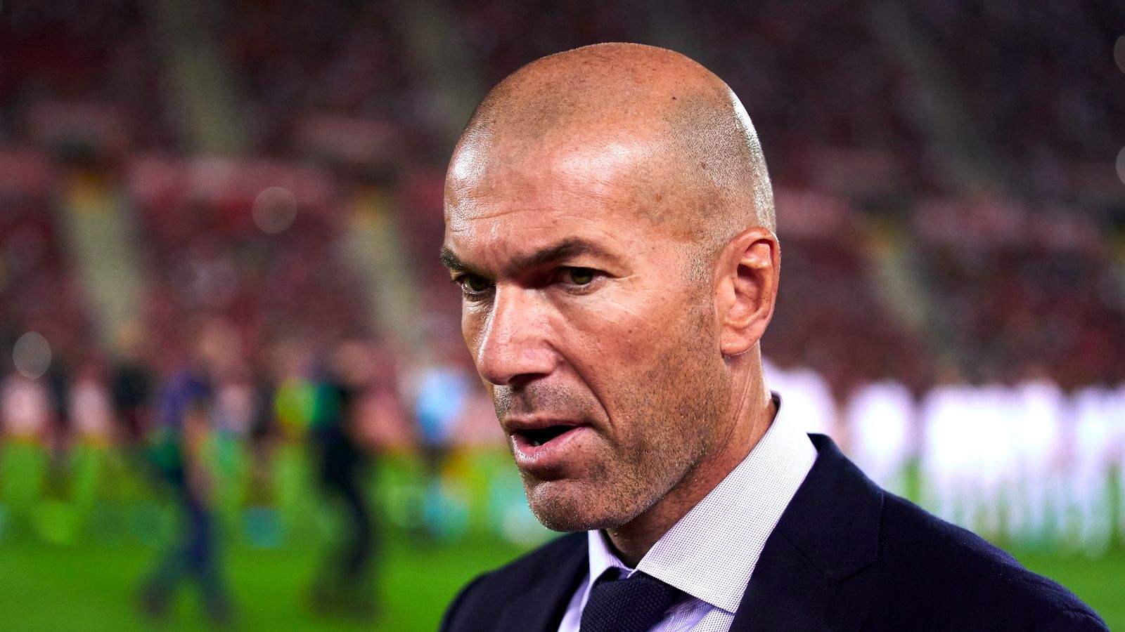 Real Madrid manager Zinedine Zidane gave a rallying call to his team  