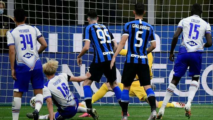 Inter beat Sampdoria with two wonderful team goals  