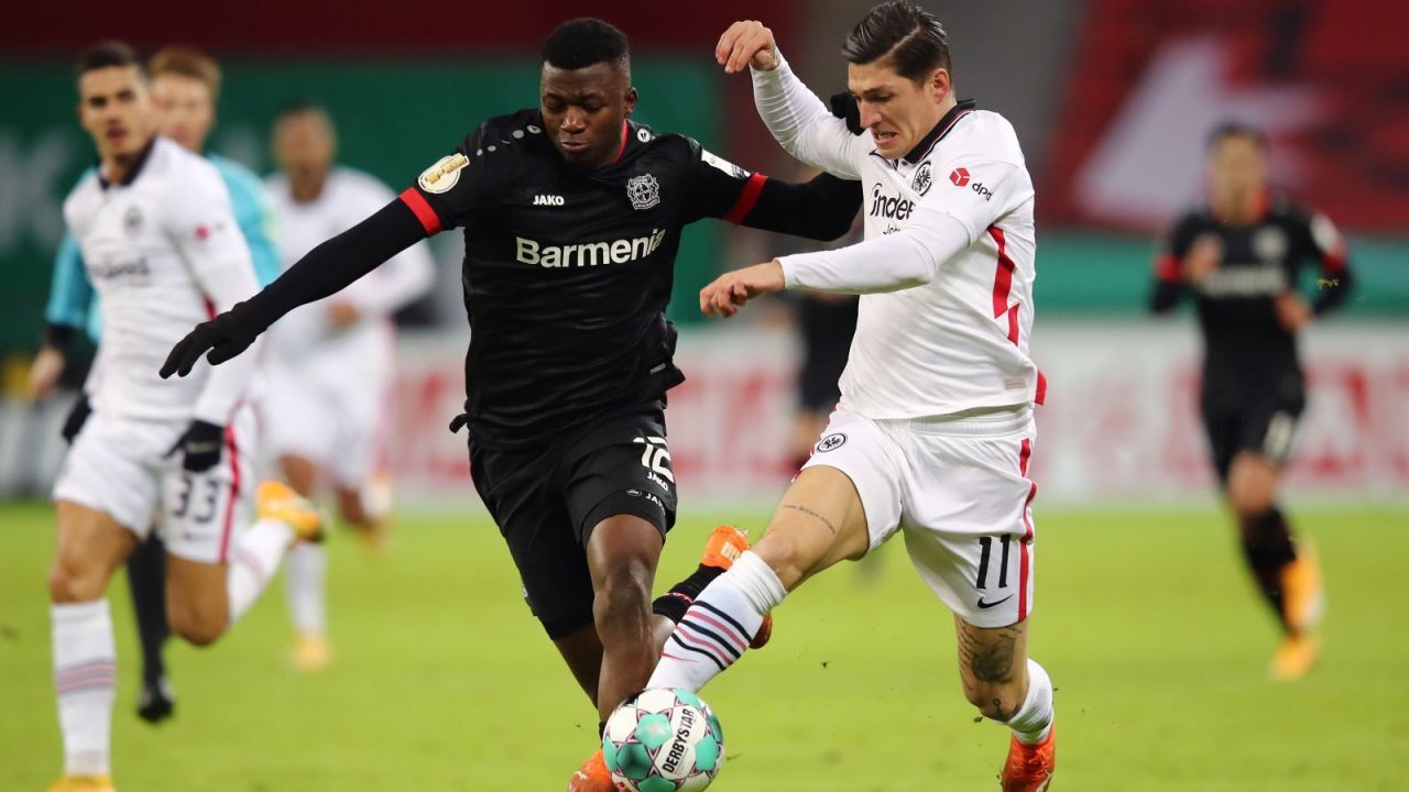 Bayer Leverkusen beat Eintracht Frankfurt In the 1/16 German Cup final match