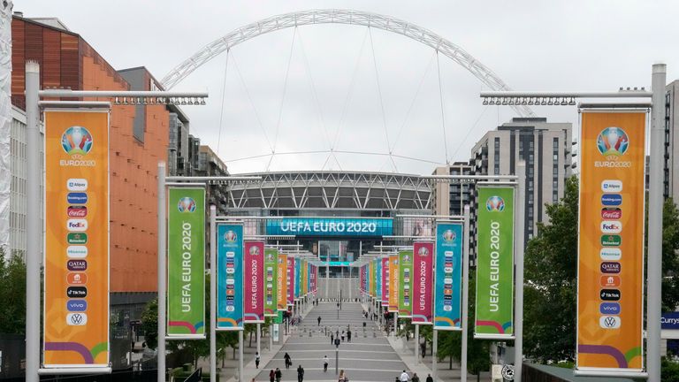 Euro 2020: UEFA insists semi-finals and final will be held at Wembley