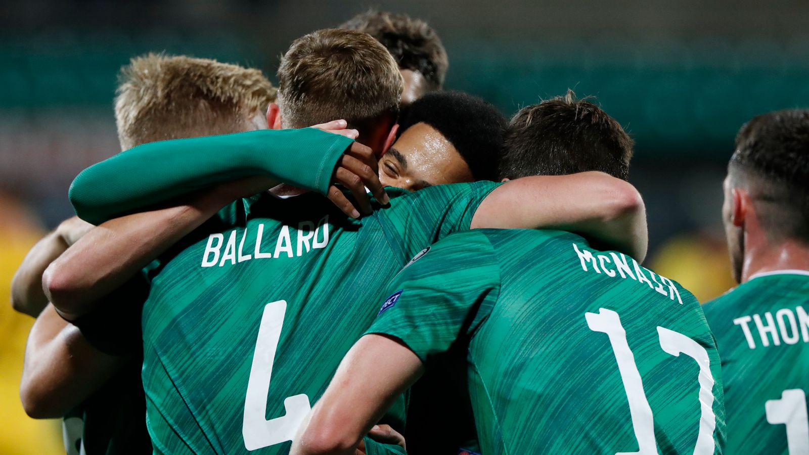 Football scores: Lithuania 1-4 Northern Ireland
