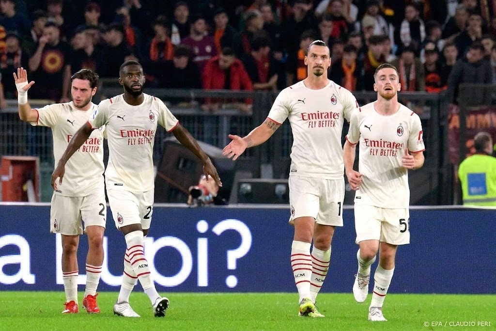 Serie A: AC Milan beat Roma on Ibrahimovic’s 400th goal