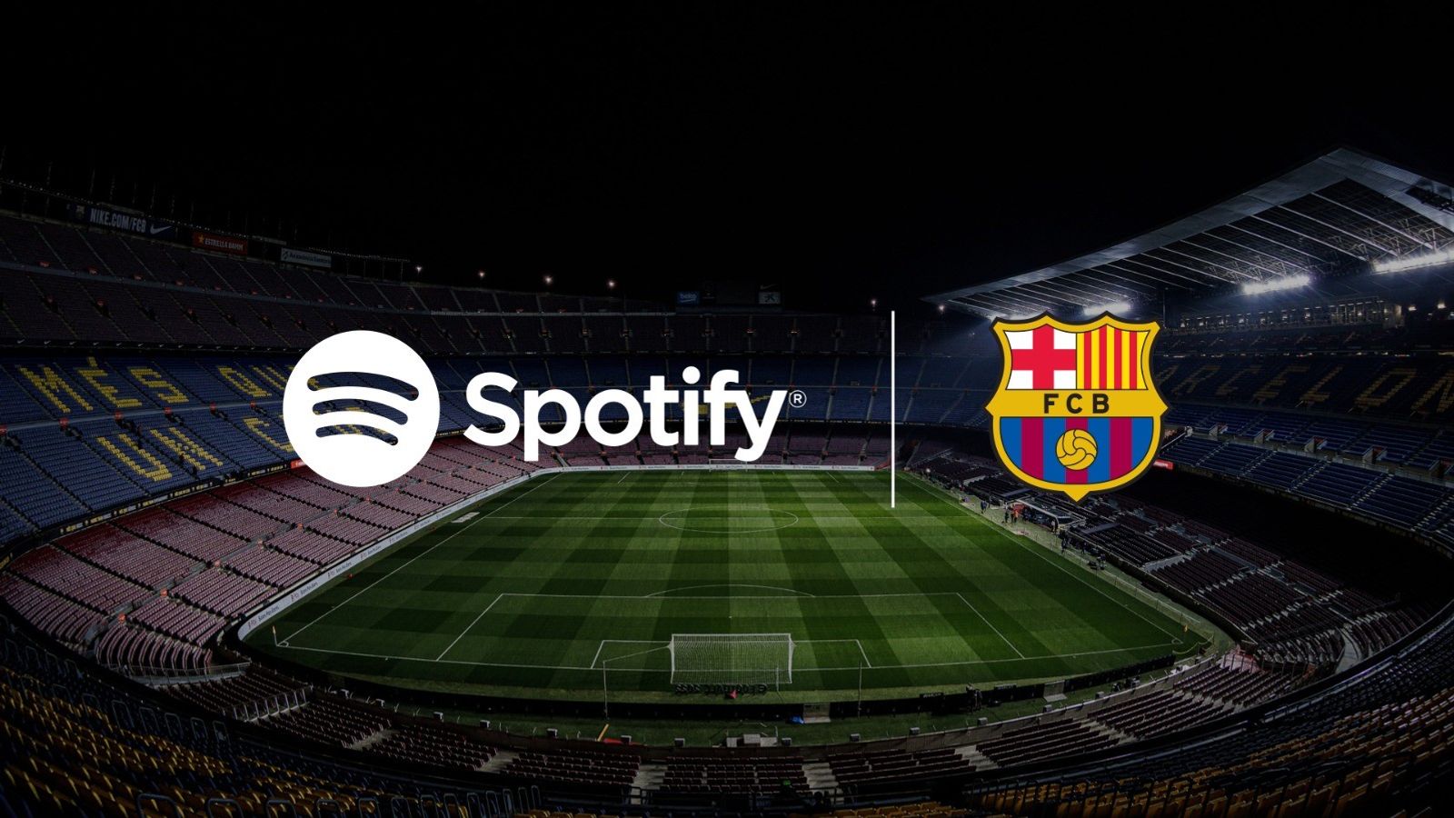 Barcelona to be sponsored by Spotify from 2022/23 season