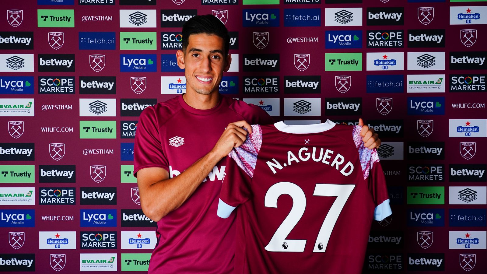 West Ham complete the signing of Nayef Aguerd from Rennes