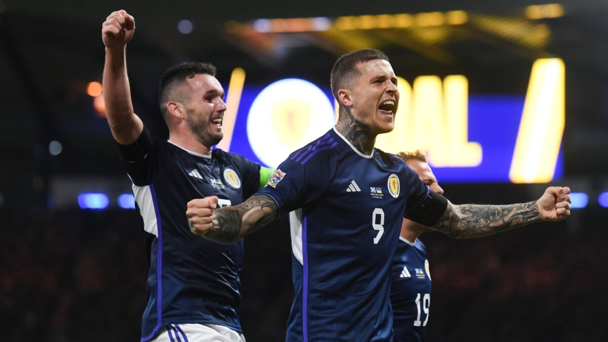 Football Scores: Scotland 3-0 Ukraine