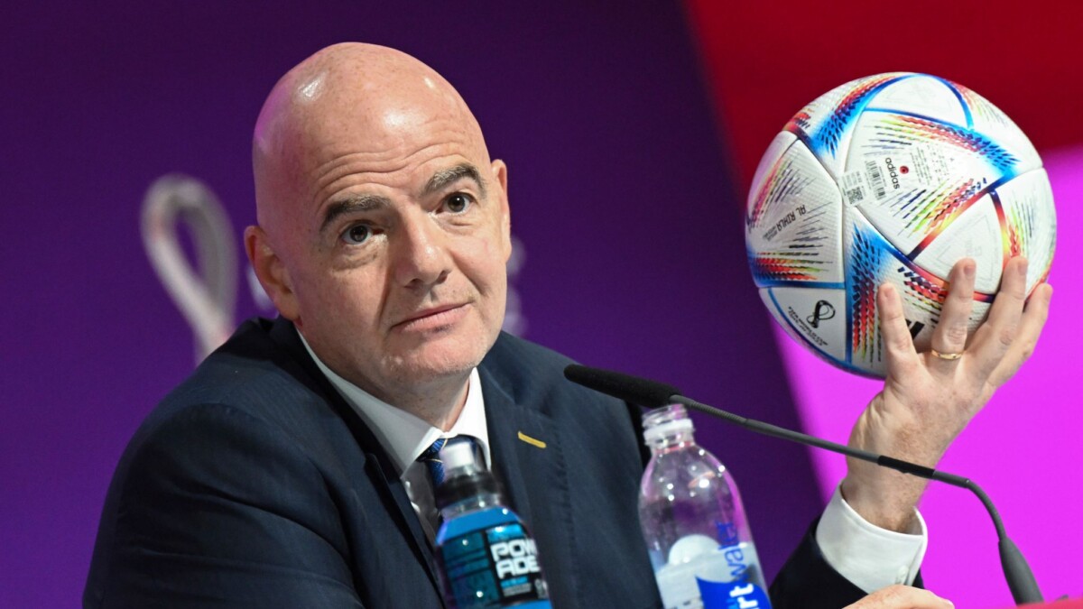 Gary Neville: Gianni Infantino ‘the worst face’ for 2022 World Cup