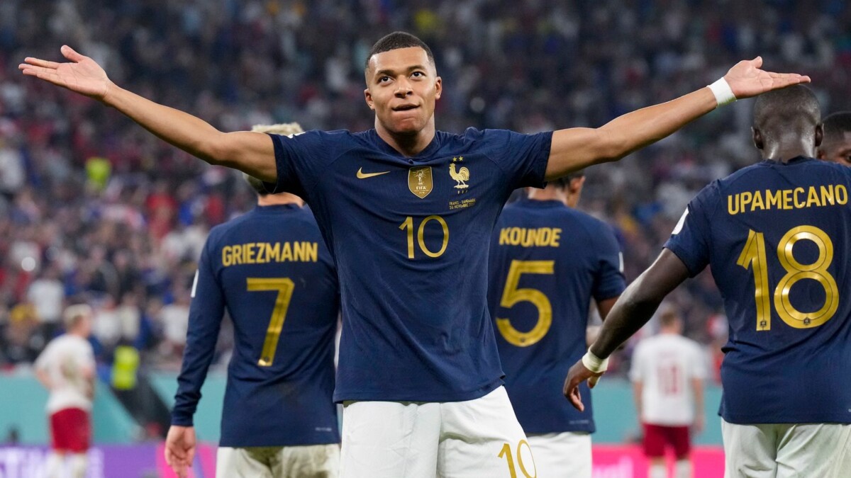 World Cup Scores: France 2-1 Denmark