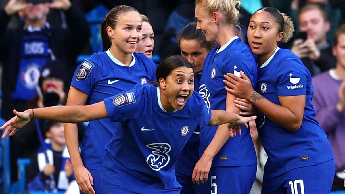 Football Scores: Chelsea Women 3-0 Tottenham Women