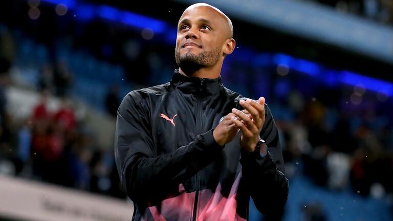 Vincent Kompany wins Championship manager of the October