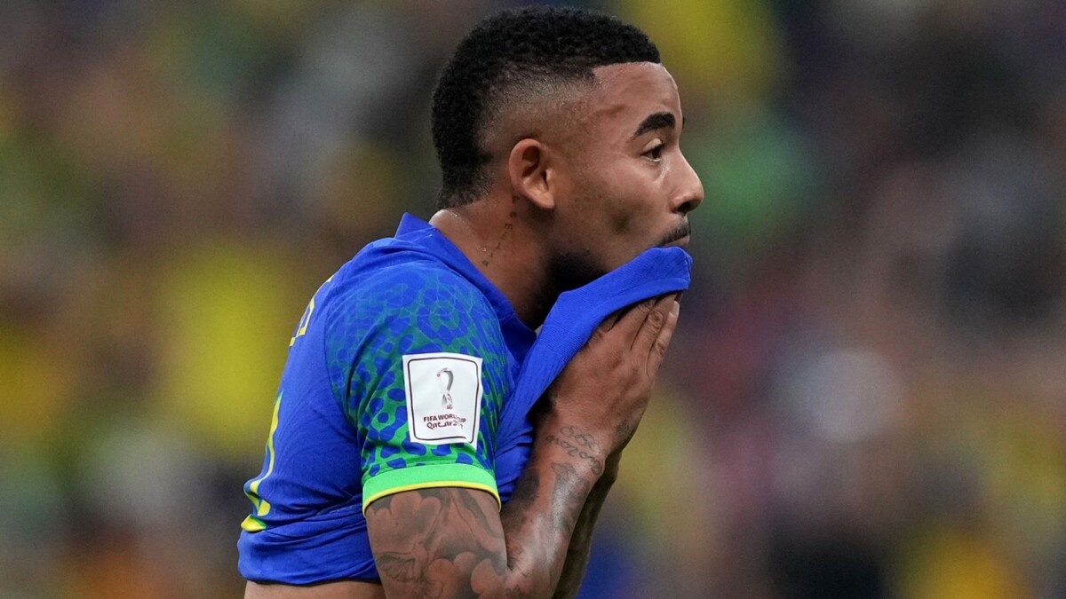Brazil: Gabriel Jesus to miss rest of World Cup with knee injury