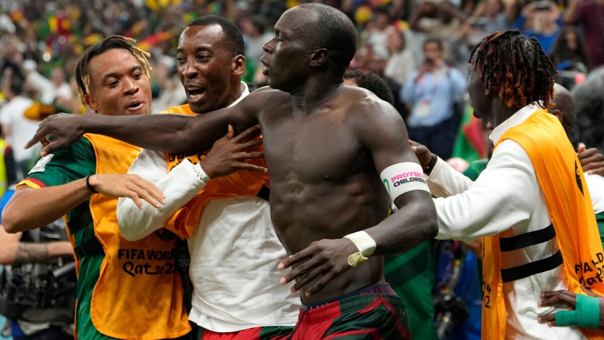 World Cup Scores: Cameroon 1-0 Brazil