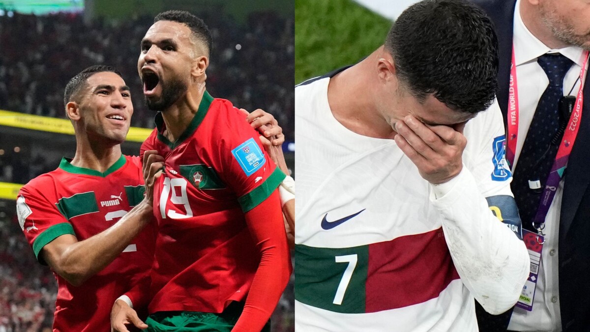 World Cup Scores: Morocco 1-0 Portugal