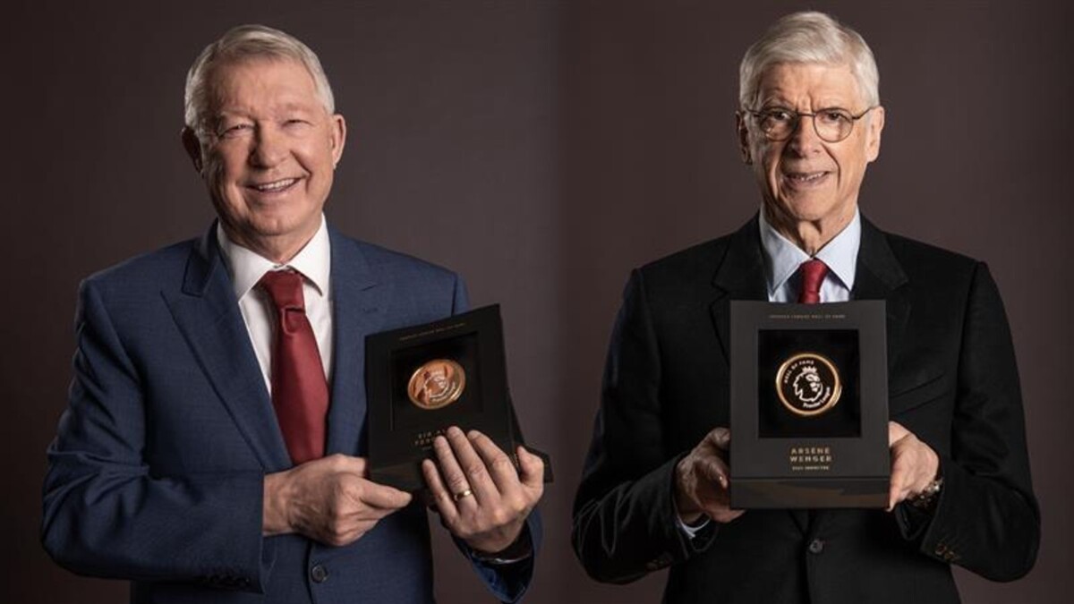 Arsene Wenger and Sir Alex Ferguson inducted into the Hall of Fame