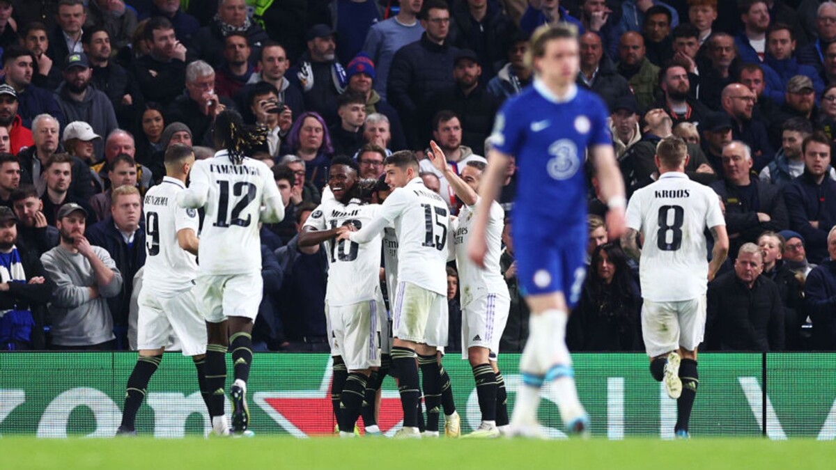 Football Scores: Chelsea 0-2 Real Madrid