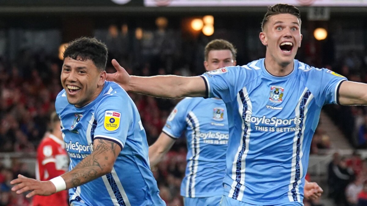 Football Scores: Middlesbrough 0-1 Coventry (Agg 0-1)