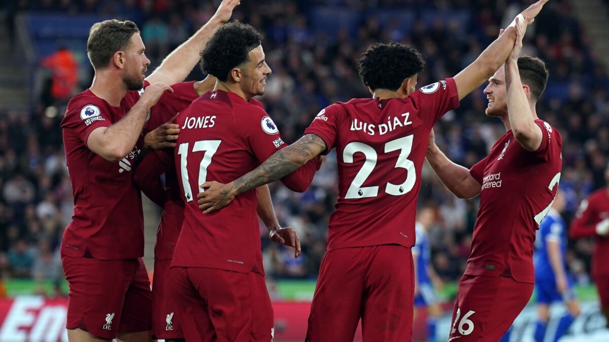 Football Results: Leicester 0-3 Liverpool